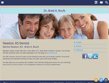 Tablet Screenshot of drbrett.com